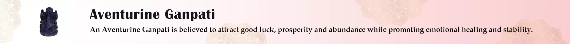 Green Aventurine Ganpati