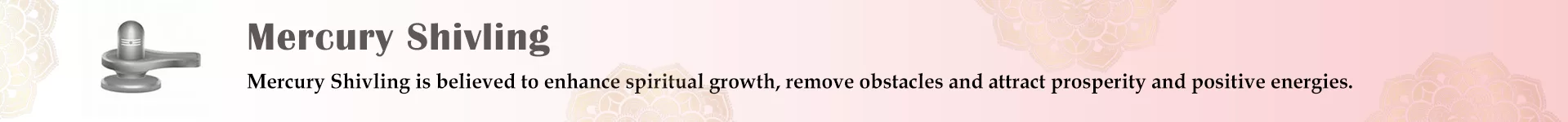 Mercury Shivling (Parad Shivling)