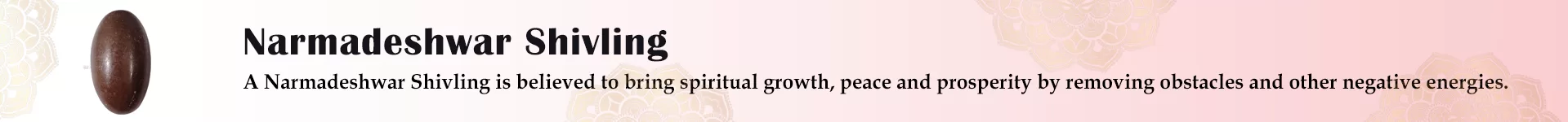 Narmadeshwar Shivling